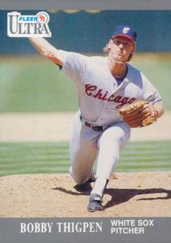 #84 Bobby Thigpen - Chicago White Sox - 1991 Ultra Baseball