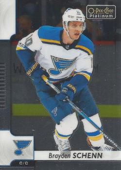 #84 Brayden Schenn - St. Louis Blues - 2017-18 O-Pee-Chee Platinum Hockey