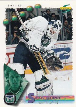 #84 Sean Burke - Hartford Whalers - 1994-95 Score Hockey