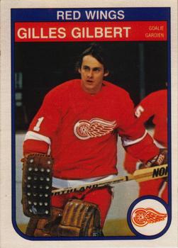 #84 Gilles Gilbert - Detroit Red Wings - 1982-83 O-Pee-Chee Hockey