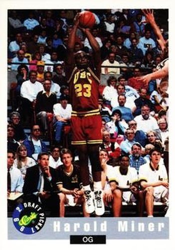 #84 Harold Miner - USC Trojans - 1992 Classic Draft Basketball