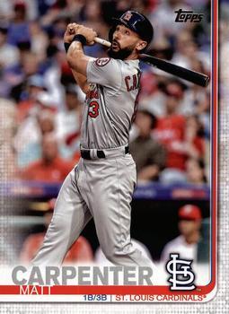 #84a Matt Carpenter - St. Louis Cardinals - 2019 Topps Baseball