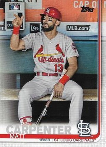 #84b Matt Carpenter - St. Louis Cardinals - 2019 Topps Baseball