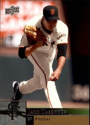 #850 Jack Taschner - San Francisco Giants - 2009 Upper Deck Baseball