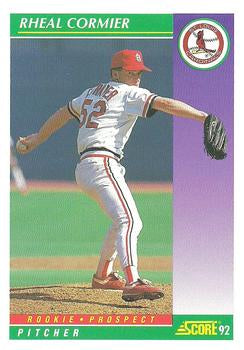 #851 Rheal Cormier - St. Louis Cardinals - 1992 Score Baseball