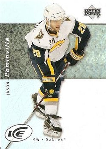 #23 Jason Pominville - Buffalo Sabres - 2007-08 Upper Deck Ice Hockey