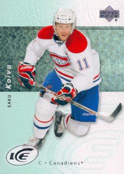 #24 Saku Koivu - Montreal Canadiens - 2007-08 Upper Deck Ice Hockey