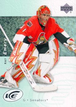 #30 Ray Emery - Ottawa Senators - 2007-08 Upper Deck Ice Hockey