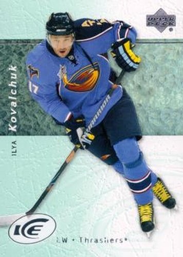 #37 Ilya Kovalchuk - Atlanta Thrashers - 2007-08 Upper Deck Ice Hockey