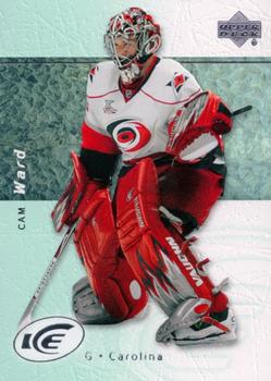 #40 Cam Ward - Carolina Hurricanes - 2007-08 Upper Deck Ice Hockey