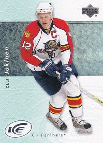 #44 Olli Jokinen - Florida Panthers - 2007-08 Upper Deck Ice Hockey