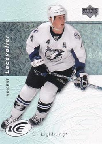 #45 Vincent Lecavalier - Tampa Bay Lightning - 2007-08 Upper Deck Ice Hockey