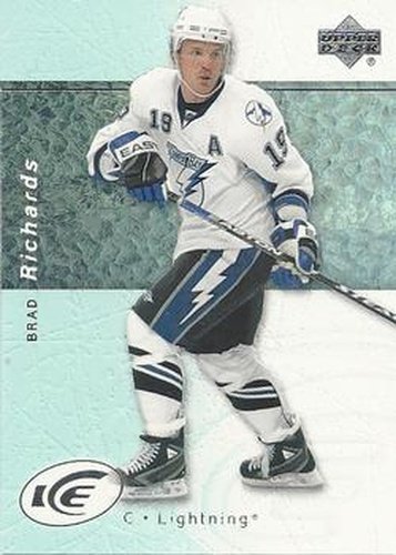 #47 Brad Richards - Tampa Bay Lightning - 2007-08 Upper Deck Ice Hockey