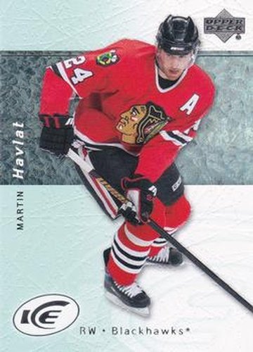 #51 Martin Havlat - Chicago Blackhawks - 2007-08 Upper Deck Ice Hockey