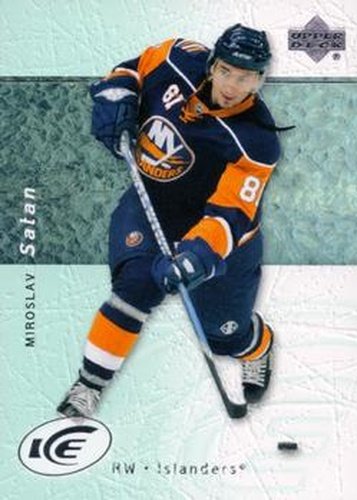 #6 Miroslav Satan - New York Islanders - 2007-08 Upper Deck Ice Hockey