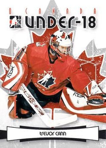 #17 Trevor Cann - Canada - 2007-08 In The Game O Canada Hockey