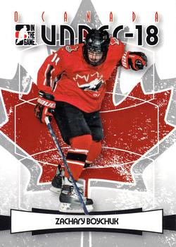 #20 Zach Boychuk - Canada - 2007-08 In The Game O Canada Hockey