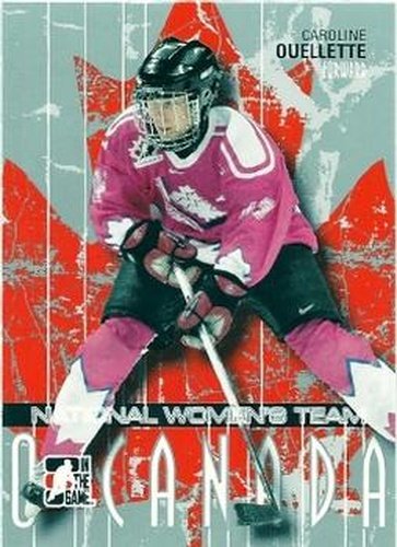 #23 Caroline Ouellette - Canada - 2007-08 In The Game O Canada Hockey