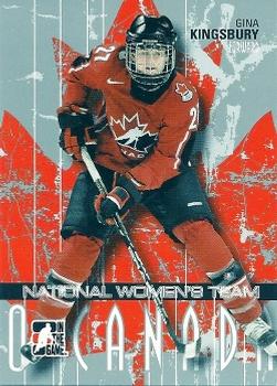 #31 Gina Kingsbury - Canada - 2007-08 In The Game O Canada Hockey
