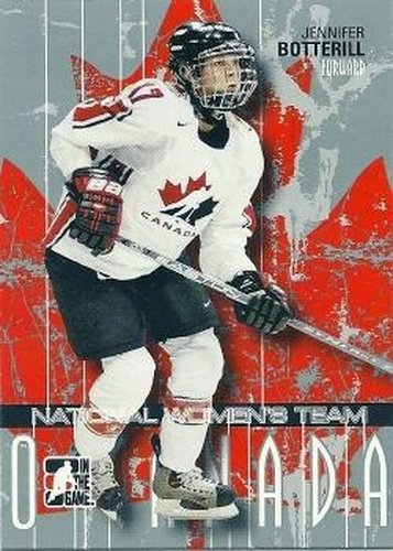 #34 Jennifer Botterill - Canada - 2007-08 In The Game O Canada Hockey