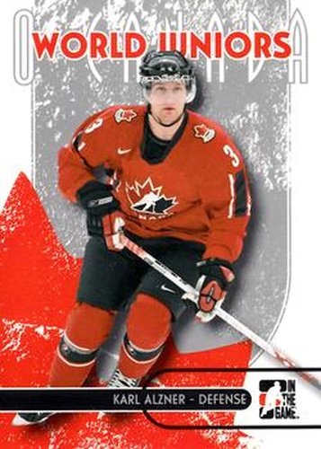 #42 Karl Alzner - Canada - 2007-08 In The Game O Canada Hockey