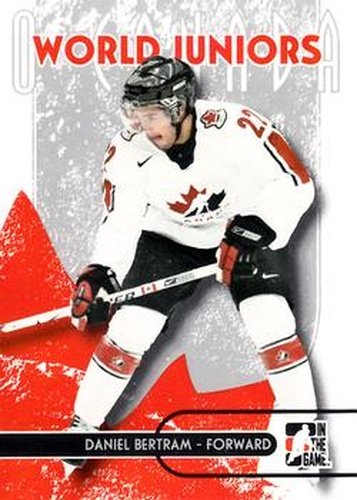 #43 Daniel Bertram - Canada - 2007-08 In The Game O Canada Hockey
