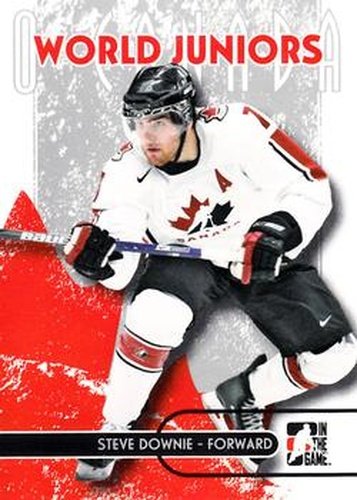 #47 Steve Downie - Canada - 2007-08 In The Game O Canada Hockey