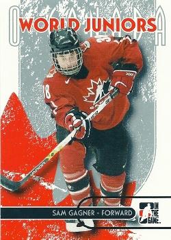 #49 Sam Gagner - Canada - 2007-08 In The Game O Canada Hockey
