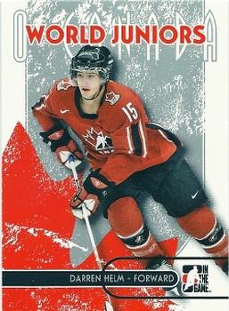 #50 Darren Helm - Canada - 2007-08 In The Game O Canada Hockey