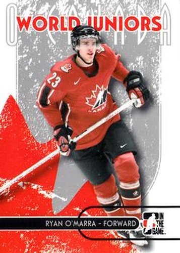 #57 Ryan O'Marra - Canada - 2007-08 In The Game O Canada Hockey