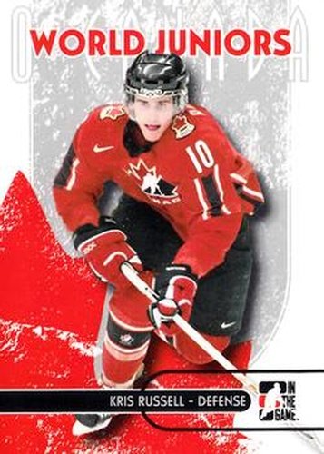 #61 Kris Russell - Canada - 2007-08 In The Game O Canada Hockey