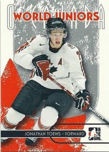 #63 Jonathan Toews - Canada - 2007-08 In The Game O Canada Hockey