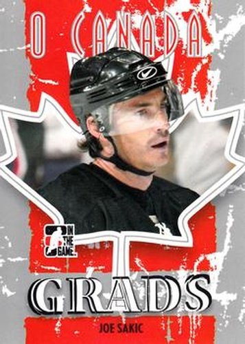 #72 Joe Sakic - Canada - 2007-08 In The Game O Canada Hockey