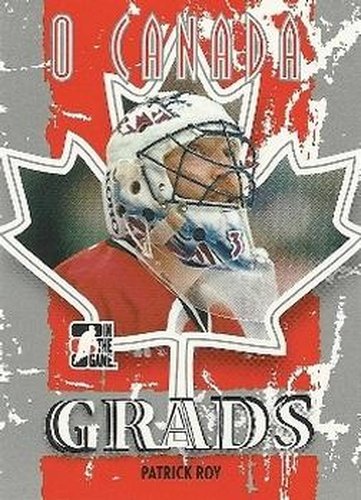 #74 Patrick Roy - Canada - 2007-08 In The Game O Canada Hockey