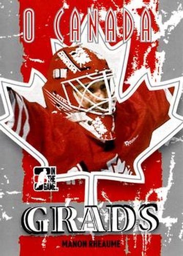 #80 Manon Rheaume - Canada - 2007-08 In The Game O Canada Hockey
