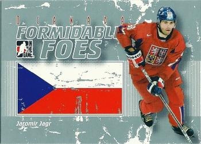 #91 Jaromir Jagr - Czech Republic - 2007-08 In The Game O Canada Hockey