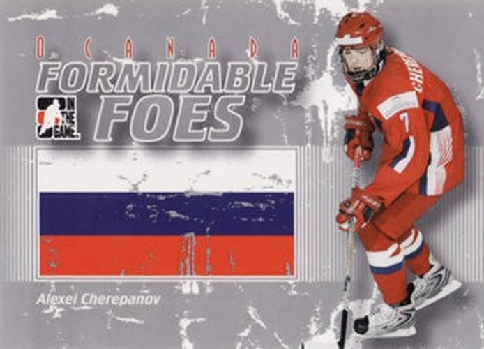 #93 Alexei Cherepanov - Russia - 2007-08 In The Game O Canada Hockey