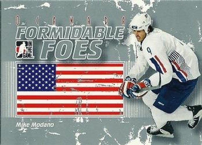 #95 Mike Modano - USA - 2007-08 In The Game O Canada Hockey