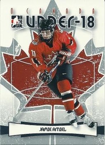 #9 Jamie Arniel - Canada - 2007-08 In The Game O Canada Hockey