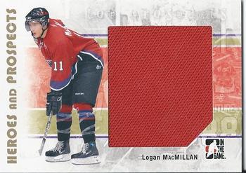 #102 Logan MacMillan - Halifax Mooseheads - 2007-08 In The Game Heroes and Prospects Hockey