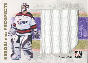 #121 Trevor Cann - Peterborough Petes - 2007-08 In The Game Heroes and Prospects Hockey