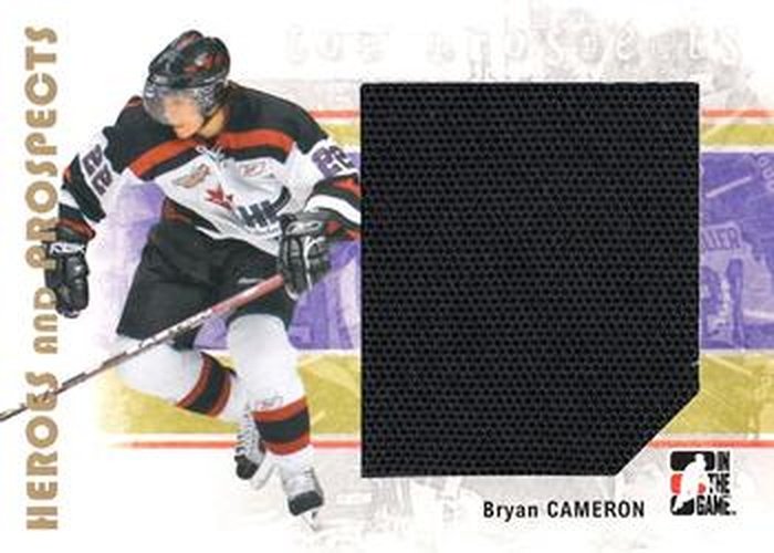 #131 Bryan Cameron - 2007-08 In The Game Heroes and Prospects Hockey