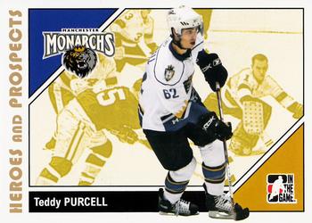 #142 Teddy Purcell - Manchester Monarchs - 2007-08 In The Game Heroes and Prospects Hockey