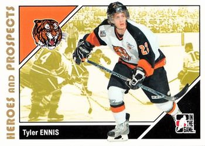 #174 Tyler Ennis - Medicine Hat Tigers - 2007-08 In The Game Heroes and Prospects Hockey