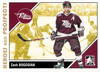 #182 Zach Bogosian - Peterborough Petes - 2007-08 In The Game Heroes and Prospects Hockey