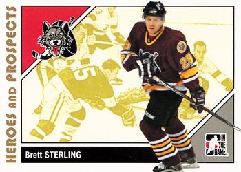 #38 Brett Sterling - Chicago Wolves - 2007-08 In The Game Heroes and Prospects Hockey