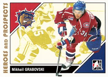 #40 Mikhail Grabovski - Hamilton Bulldogs - 2007-08 In The Game Heroes and Prospects Hockey