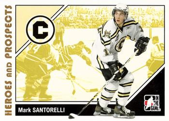 #66 Mark Santorelli - Chilliwack Bruins - 2007-08 In The Game Heroes and Prospects Hockey