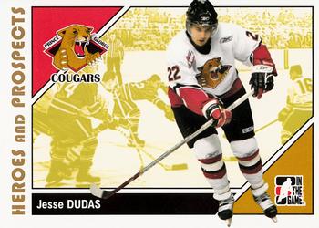 #72 Jesse Dudas - Prince George Cougars - 2007-08 In The Game Heroes and Prospects Hockey