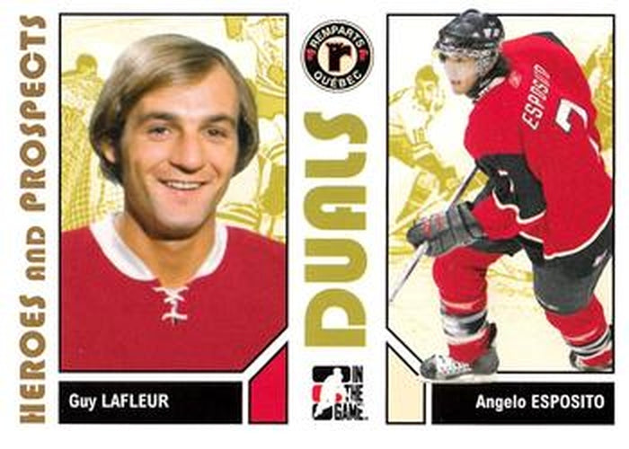 #94 Guy Lafleur / Angelo Esposito - Quebec Remparts - 2007-08 In The Game Heroes and Prospects Hockey